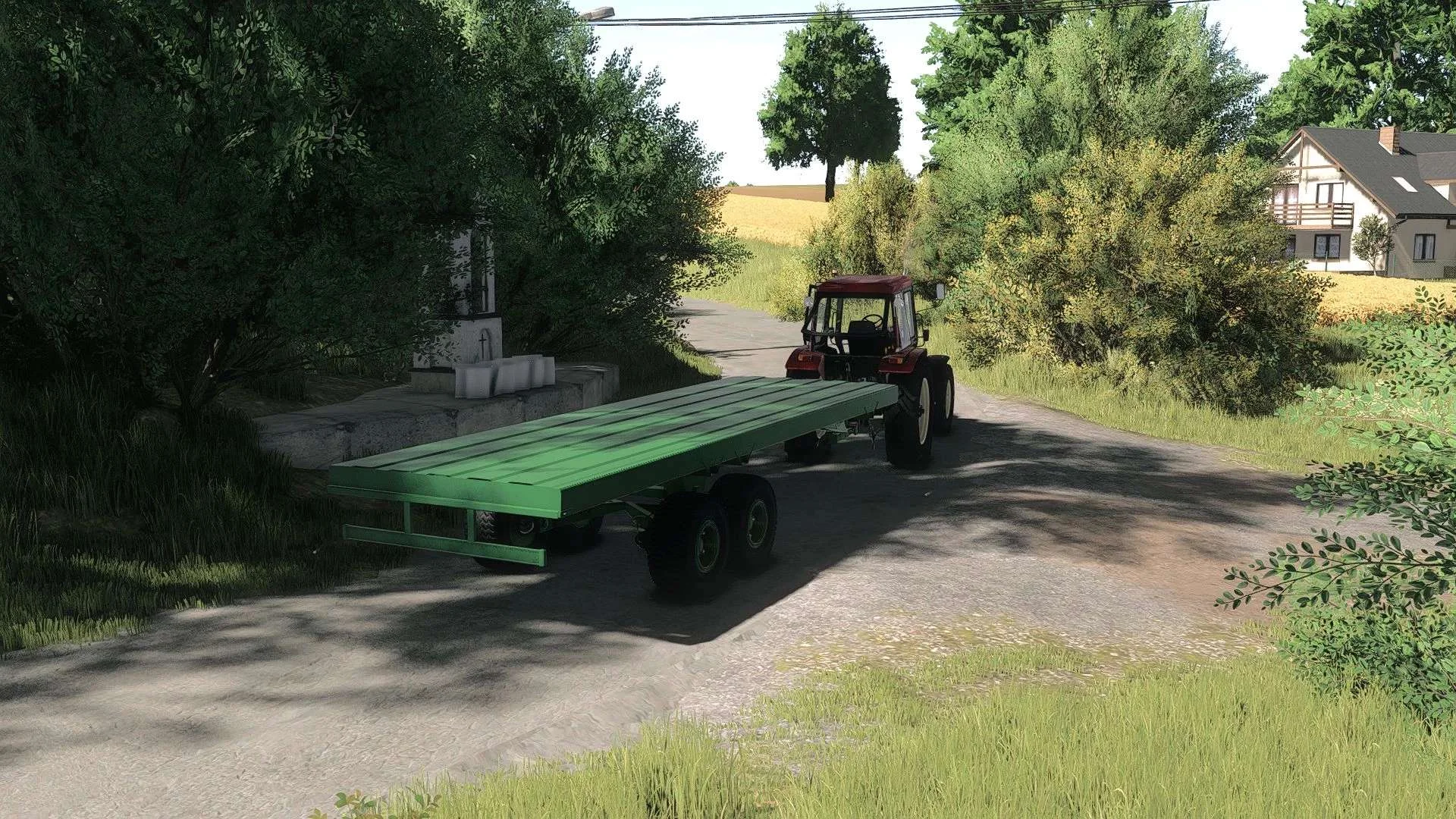FS25 PRT 10 Platform Extended v1.0 Trailers Mod FS25 Mod Free Download