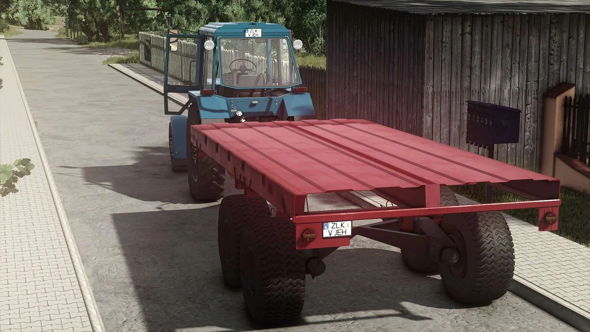 FS25 PRT10 agricultural trailer v1.0 Trailers Mod FS25 Mod Free Download
