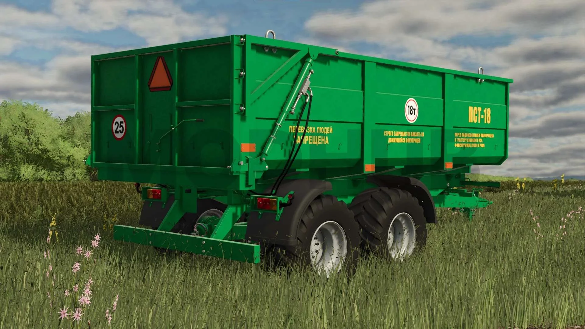 FS25 PST-18 v1.0 Trailers Mod FS25 Mod Free Download