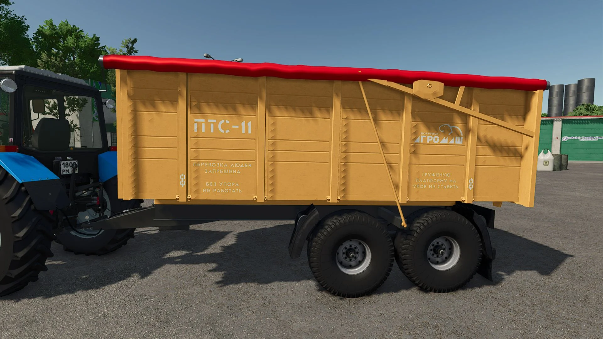 FS25 PTS-11 v1.0 Trailers Mod FS25 Mod Free Download
