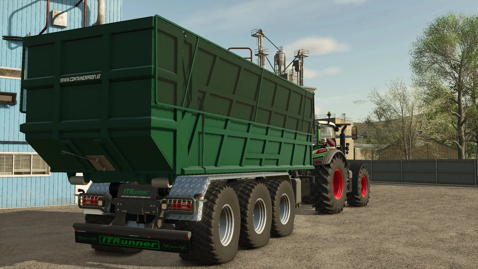 FS25 Push Off Container v1.1 Trailers Mod FS25 Mod Free Download