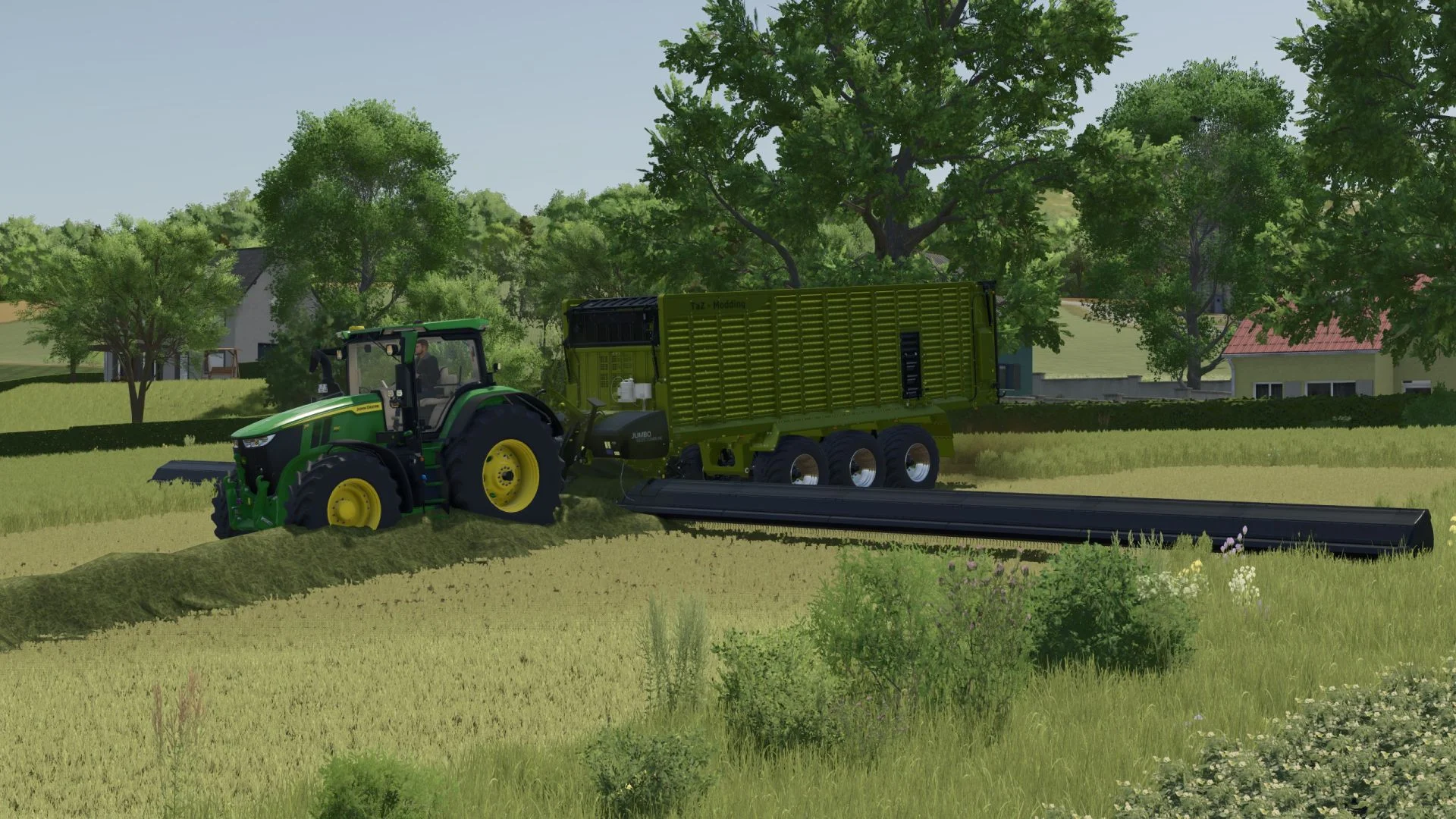 FS25 Pötinger Jumbo Custom V1.0 Trailers Mod FS25 Mod Free Download