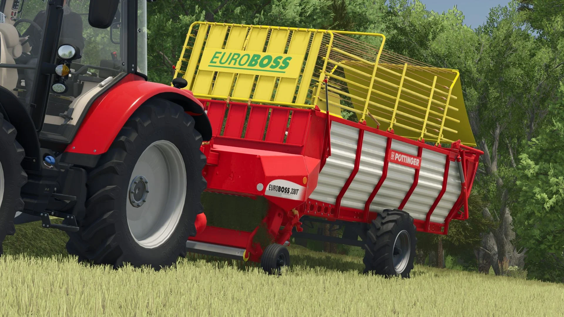 FS25 Pöttinger Euroboss 330T V1.0 Trailers Mod FS25 Mod Free Download