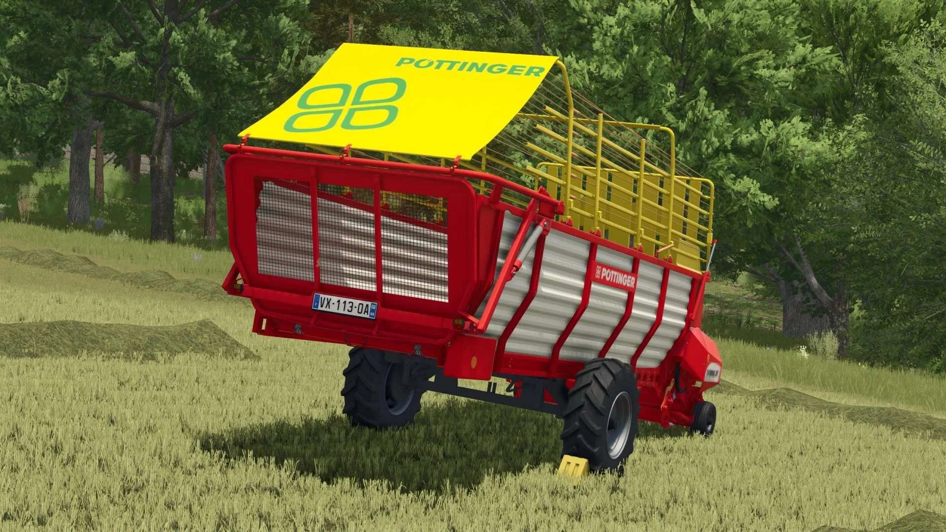 FS25 Pöttinger Euroboss 330T v2.0 Trailers Mod FS25 Mod Free Download