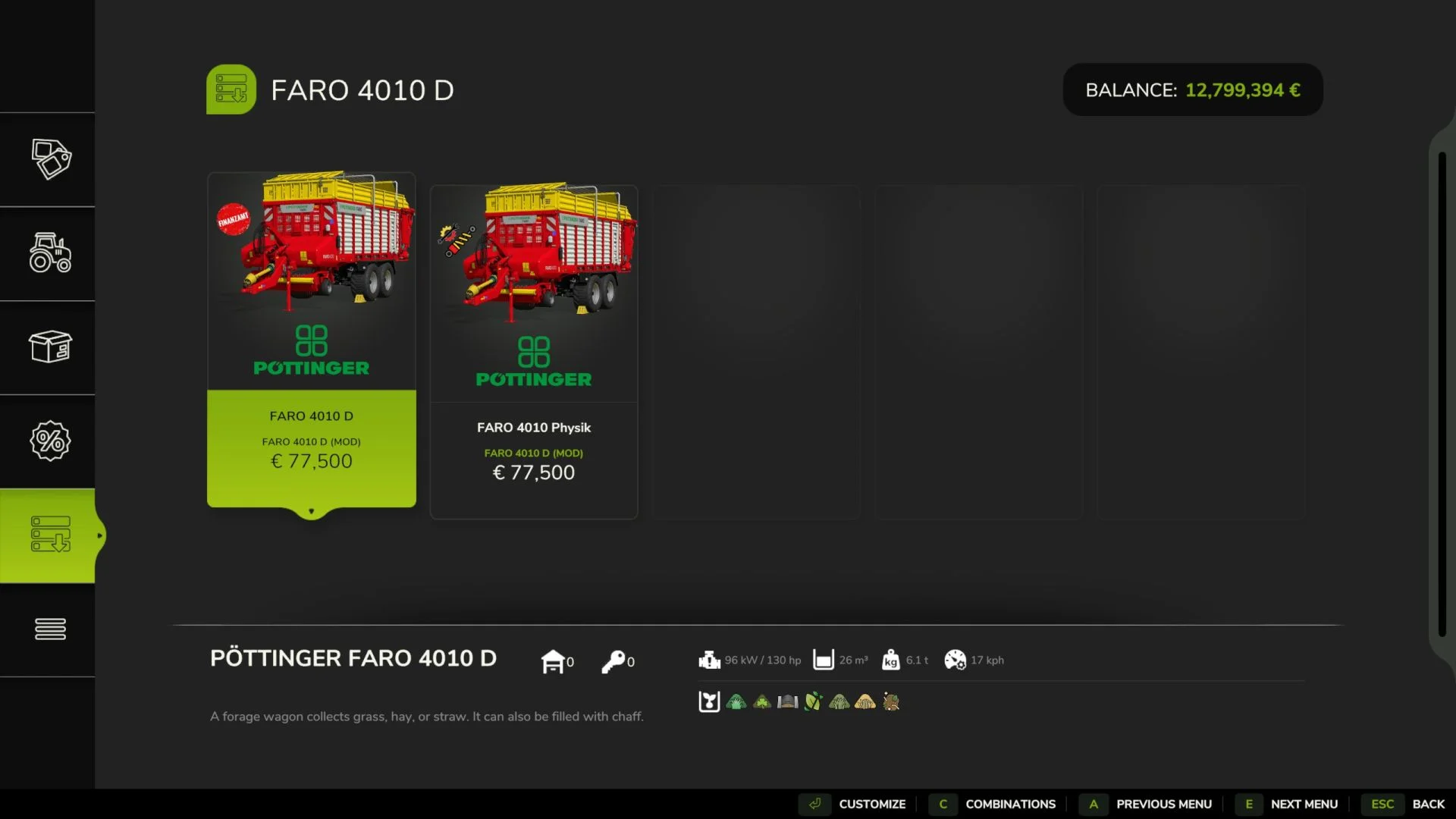 FS25 Pöttinger Faro 4010 D+ Edit V1.0 Trailers Mod FS25 Mod Free Download
