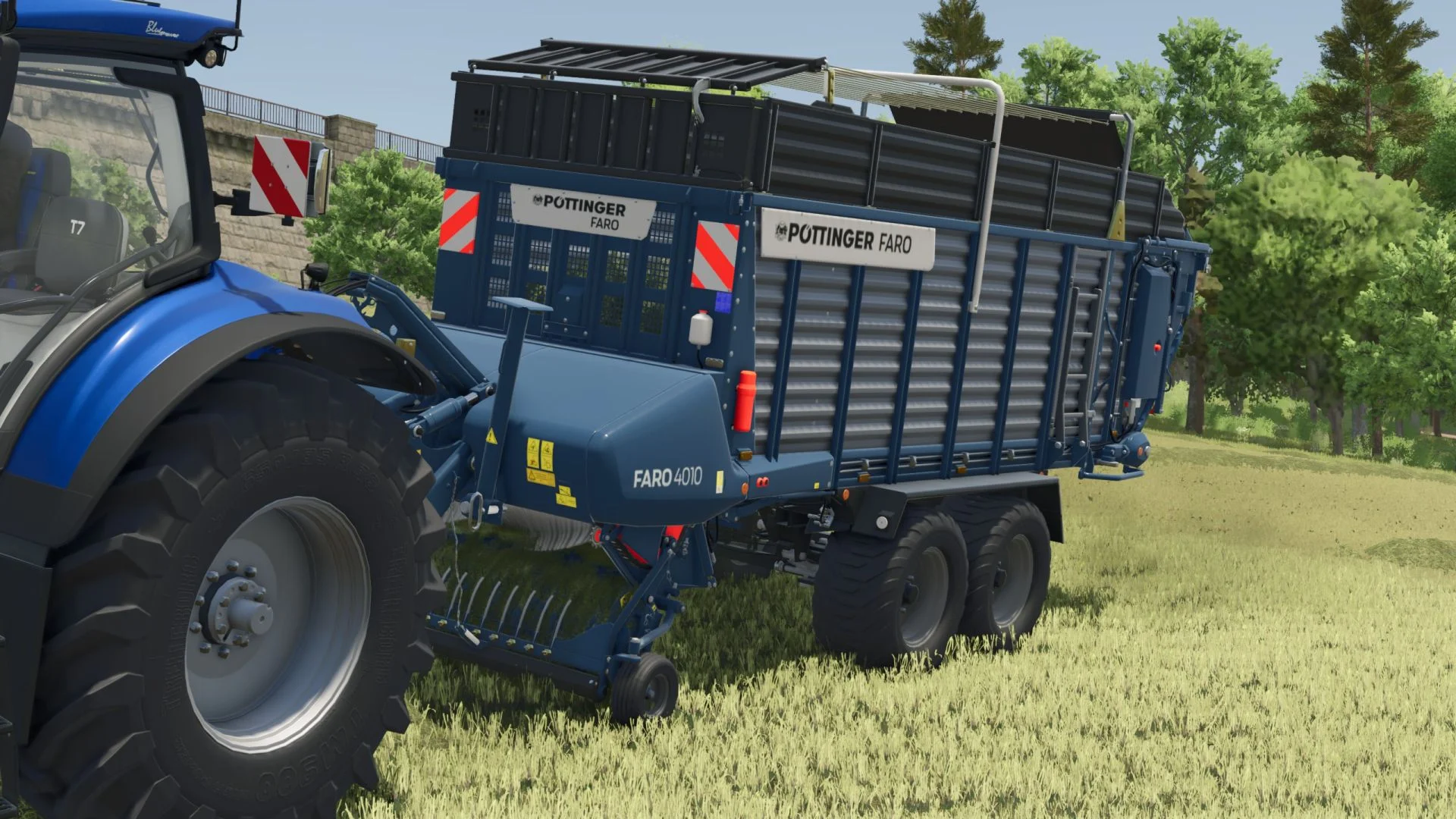 FS25 Pöttinger Faro 4010 Edit V1.0 Trailers Mod FS25 Mod Free Download