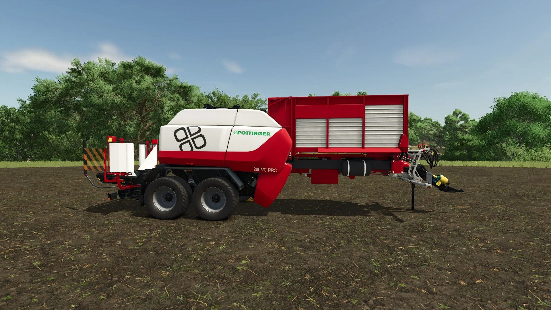 FS25 Pöttinger Impress 200VC Pro V1.0 Trailers Mod FS25 Mod Free Download