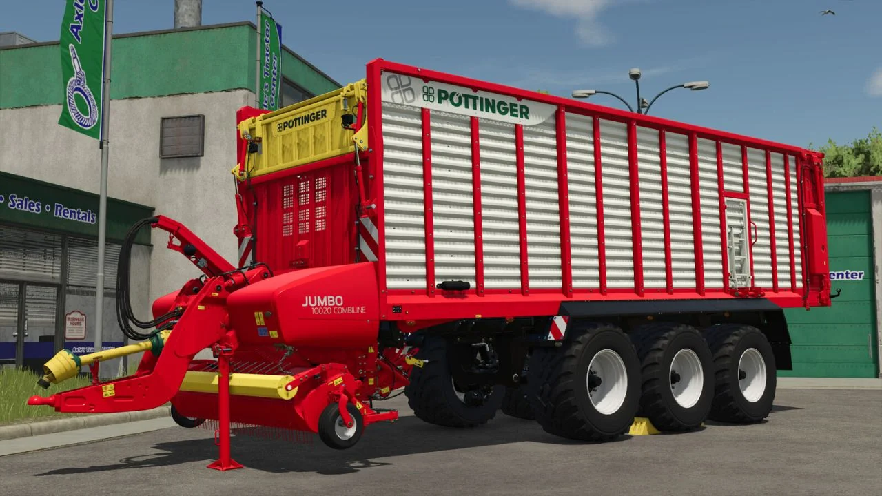 FS25 Pöttinger Jumbo 10020 V1.0 Trailers Mod FS25 Mod Free Download