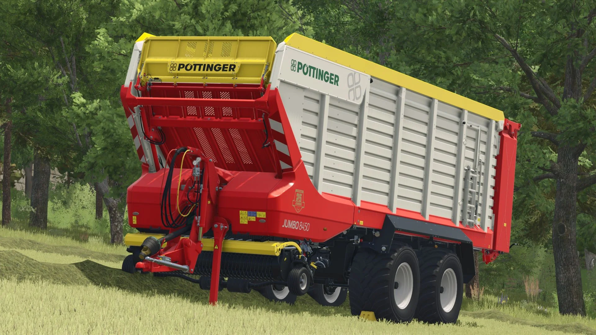 FS25 Pöttinger Jumbo 8450 DB+ V1.0.0.4 Trailers Mod FS25 Mod Free Download