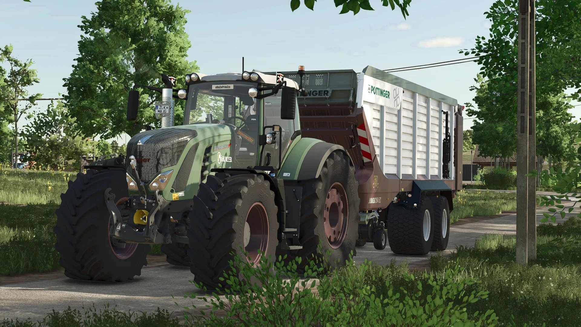 FS25 PÖTTINGER JUMBO 8450 DB v1.0.1 Trailers Mod FS25 Mod Free Download