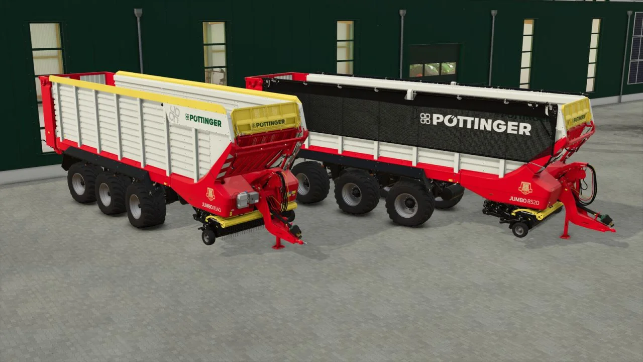 FS25 Pöttinger Jumbo 8540/8520 V1.1 Trailers Mod FS25 Mod Free Download