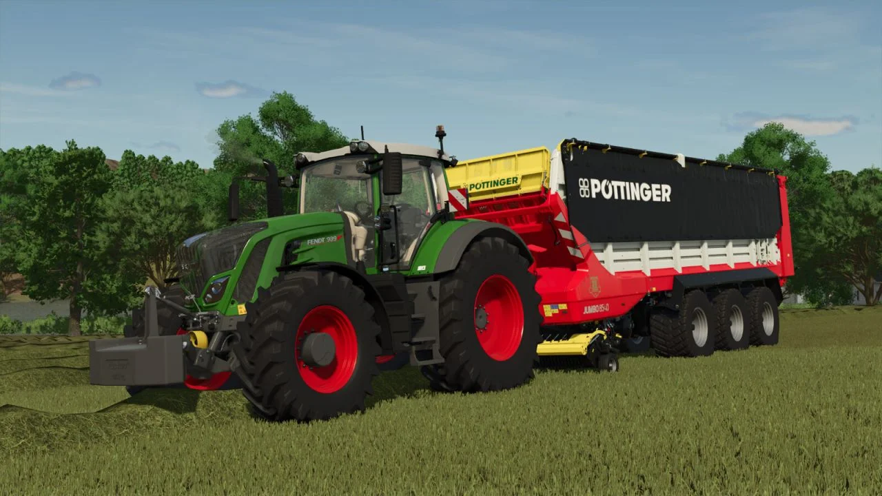 FS25 Pöttinger Jumbo 8540 DB V1.0.0.1 Trailers Mod FS25 Mod Free Download