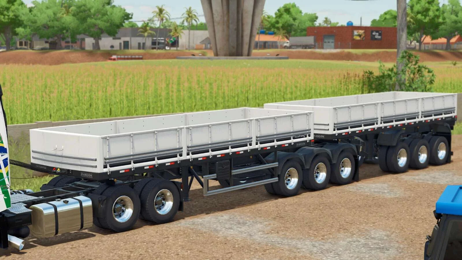 FS25 RANDON Bulk B-Trains Pack v1.0 Trailers Mod FS25 Mod Free Download