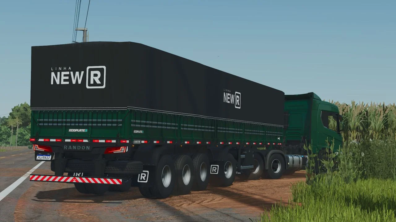 FS25 Randon Bulk Carrier Heavy V1.0 Trailers Mod FS25 Mod Free Download