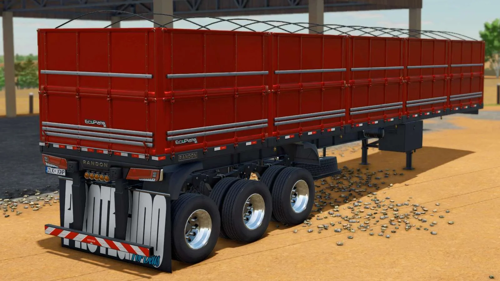 FS25 Randon Bulk Semi-Trailer v1.0 Trailers Mod FS25 Mod Free Download