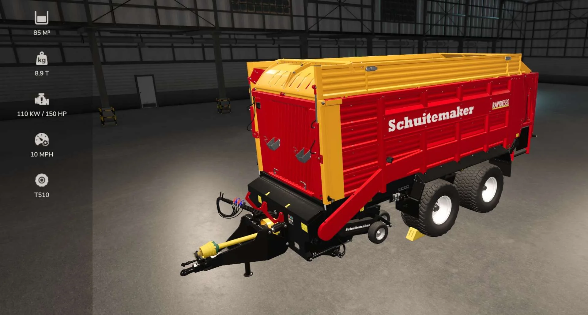 FS25 Rapide 580V01 v1.0 Trailers Mod FS25 Mod Free Download