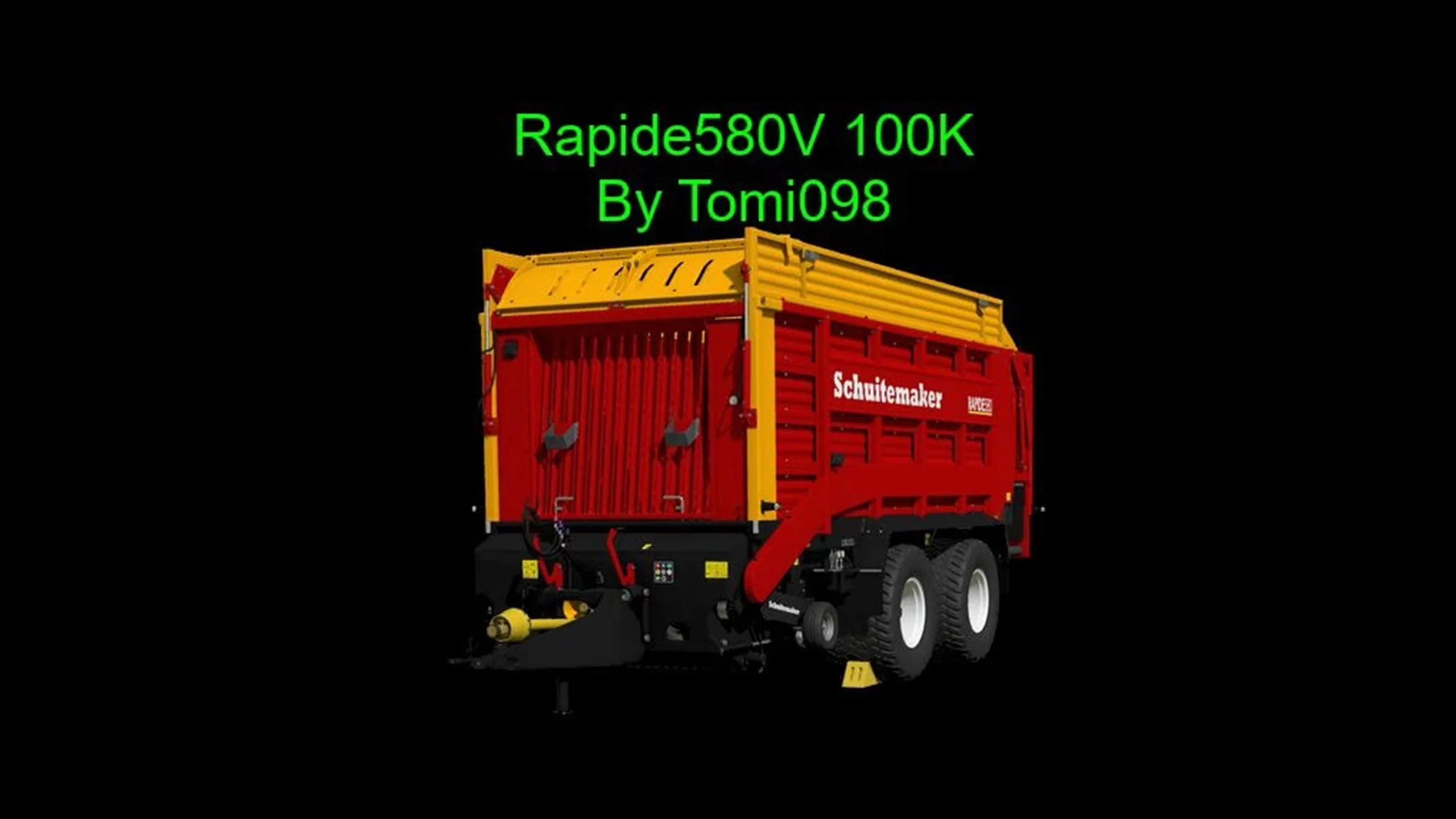 FS25 Rapide580V 100K v1.0 Trailers Mod FS25 Mod Free Download