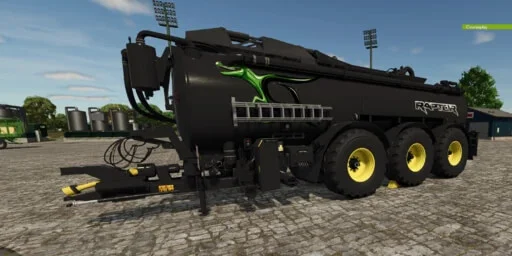 FS25 Raptor Carbon 42000 Güllefass v1.0.0.1 Trailers Mod FS25 Mod Free Download