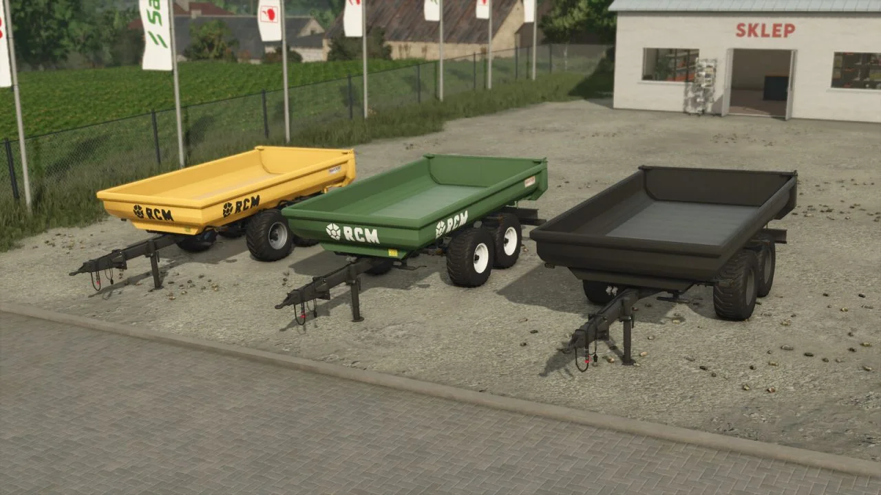 FS25 RCM PK1 V1.0 Trailers Mod FS25 Mod Free Download