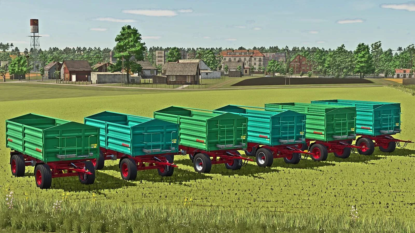 FS25 Reisch RD-Pack v1.0 Trailers Mod FS25 Mod Free Download