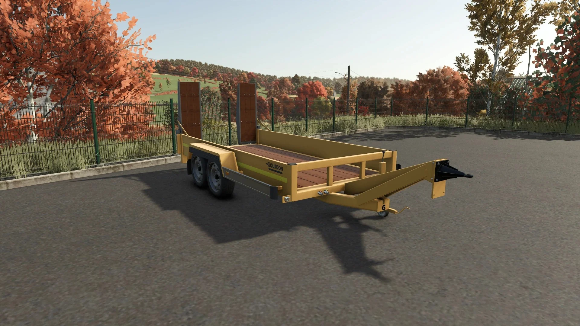 FS25 Remorque Gourdon pe 6000 v1.0 Trailers Mod FS25 Mod Free Download