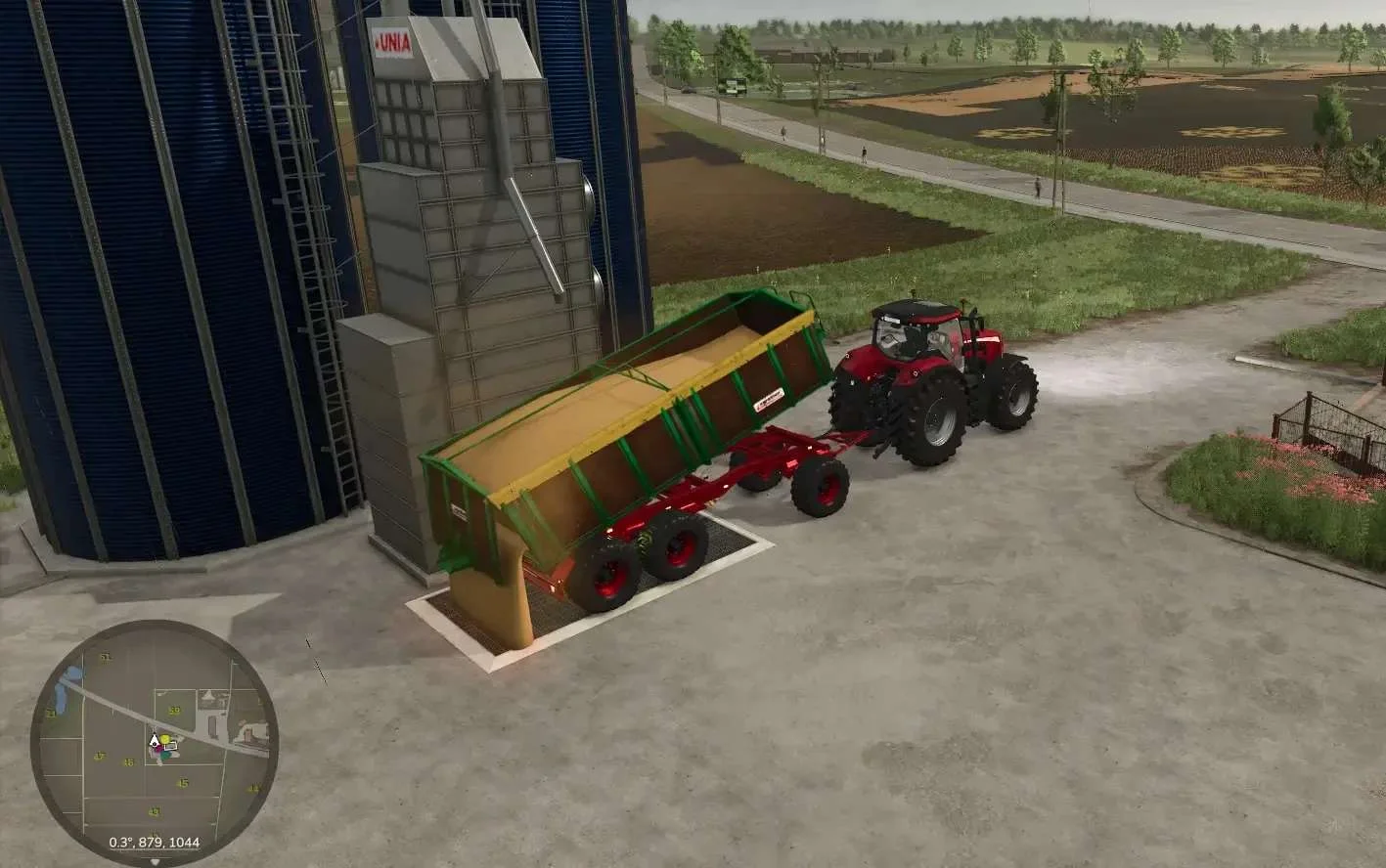 FS25 Retro Kroger HKD 402, 3-axle v1.0 Trailers Mod FS25 Mod Free Download