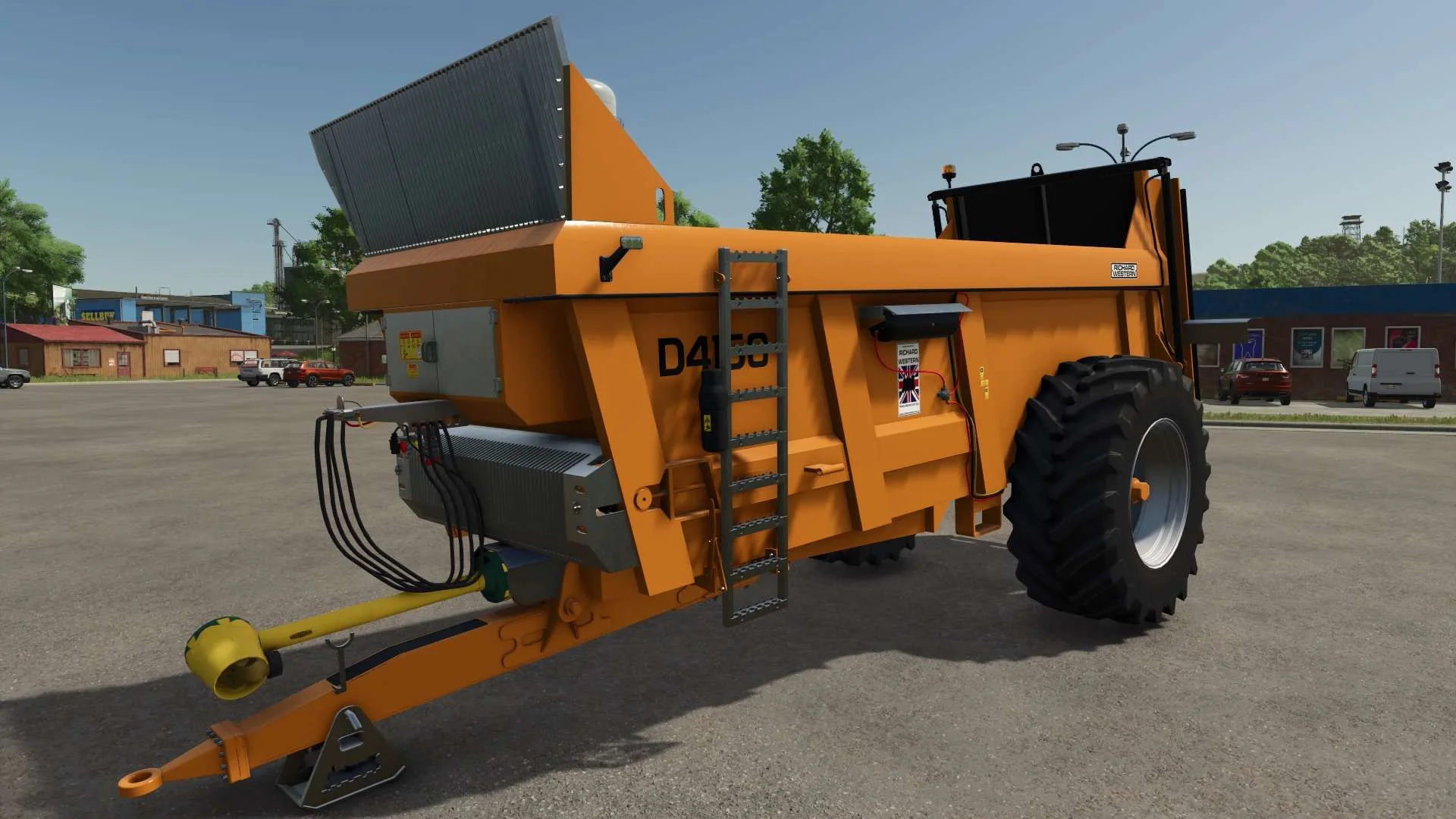 FS25 Richard Western D4150 v1.0 Trailers Mod FS25 Mod Free Download