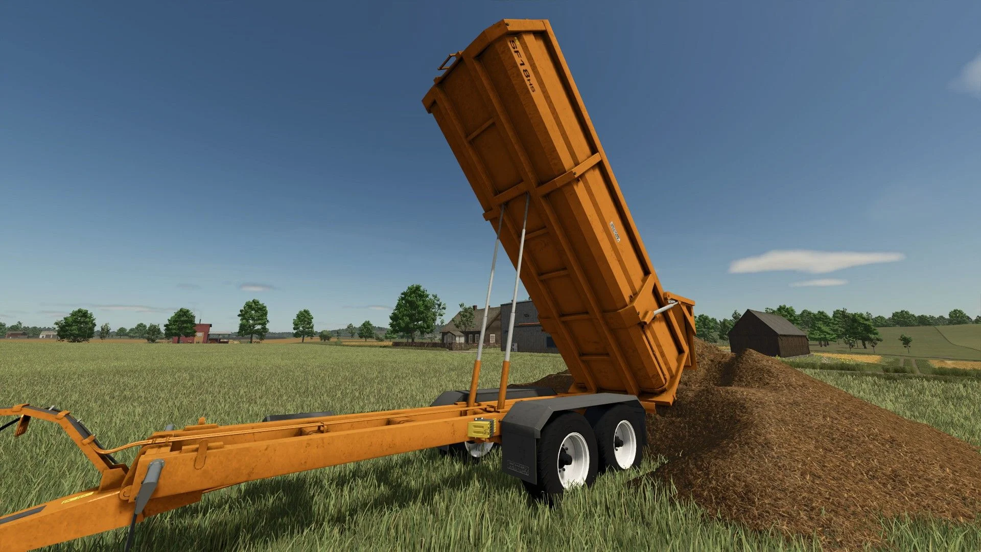 FS25 Richard Western SF18 V1.0 Trailers Mod FS25 Mod Free Download
