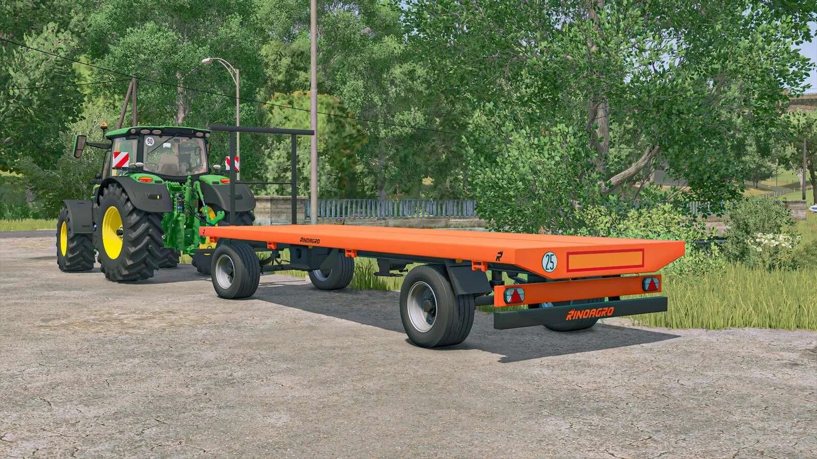 FS25 Rinoagro Platforms Pack v2.0 Trailers Mod FS25 Mod Free Download