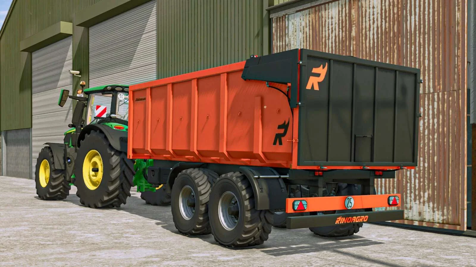 FS25 Rinoagro Tipping Trailer Pack v1.0 Trailers Mod FS25 Mod Free Download