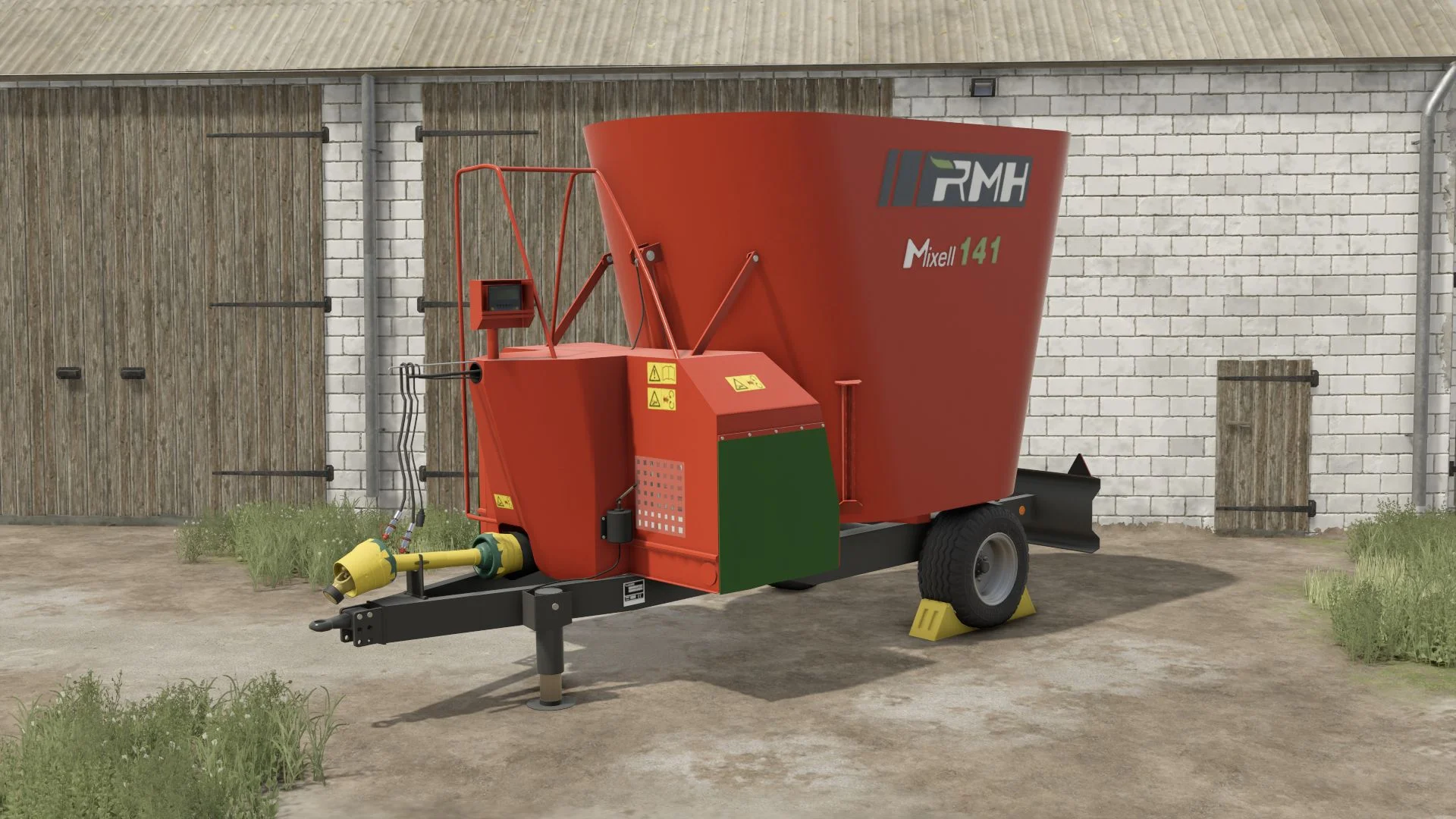 FS25 RMH Mixell 141 V1.0 Trailers Mod FS25 Mod Free Download
