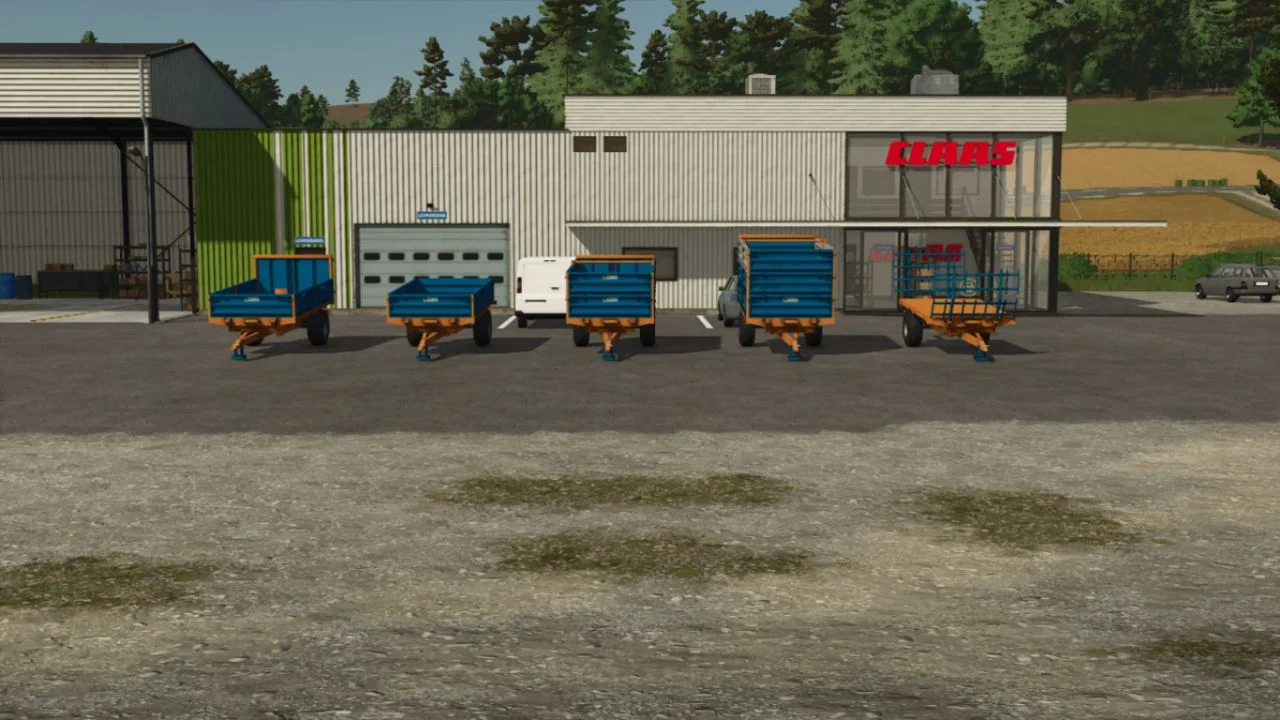 FS25 Rolland BH 6 V1.0 Trailers Mod FS25 Mod Free Download