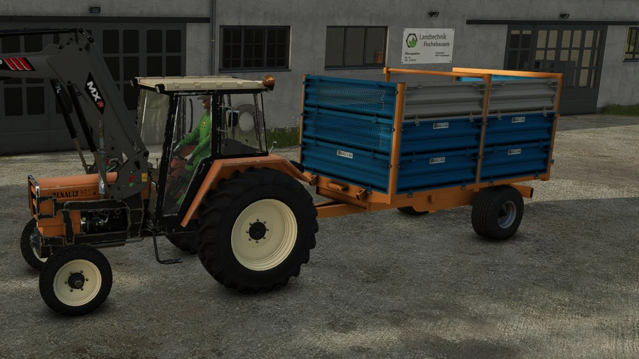 FS25 Rolland BH6 V1.1 Trailers Mod FS25 Mod Free Download