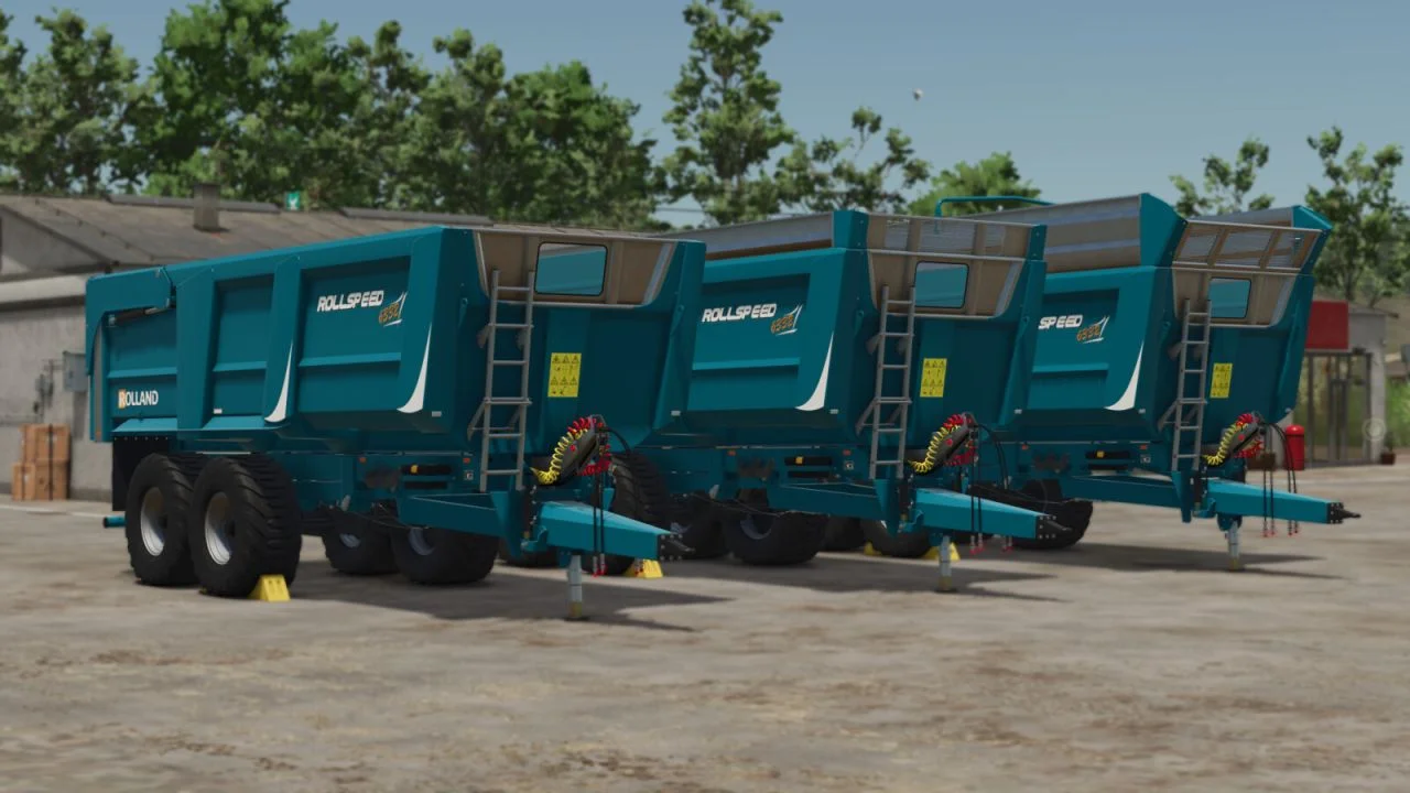 FS25 Rolland Rollspeed 6332 V1.0.0.1 Trailers Mod FS25 Mod Free Download