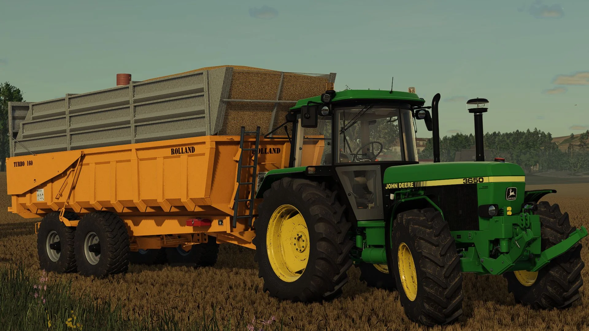 FS25 Rolland Turbo 160 V1.0 Trailers Mod FS25 Mod Free Download