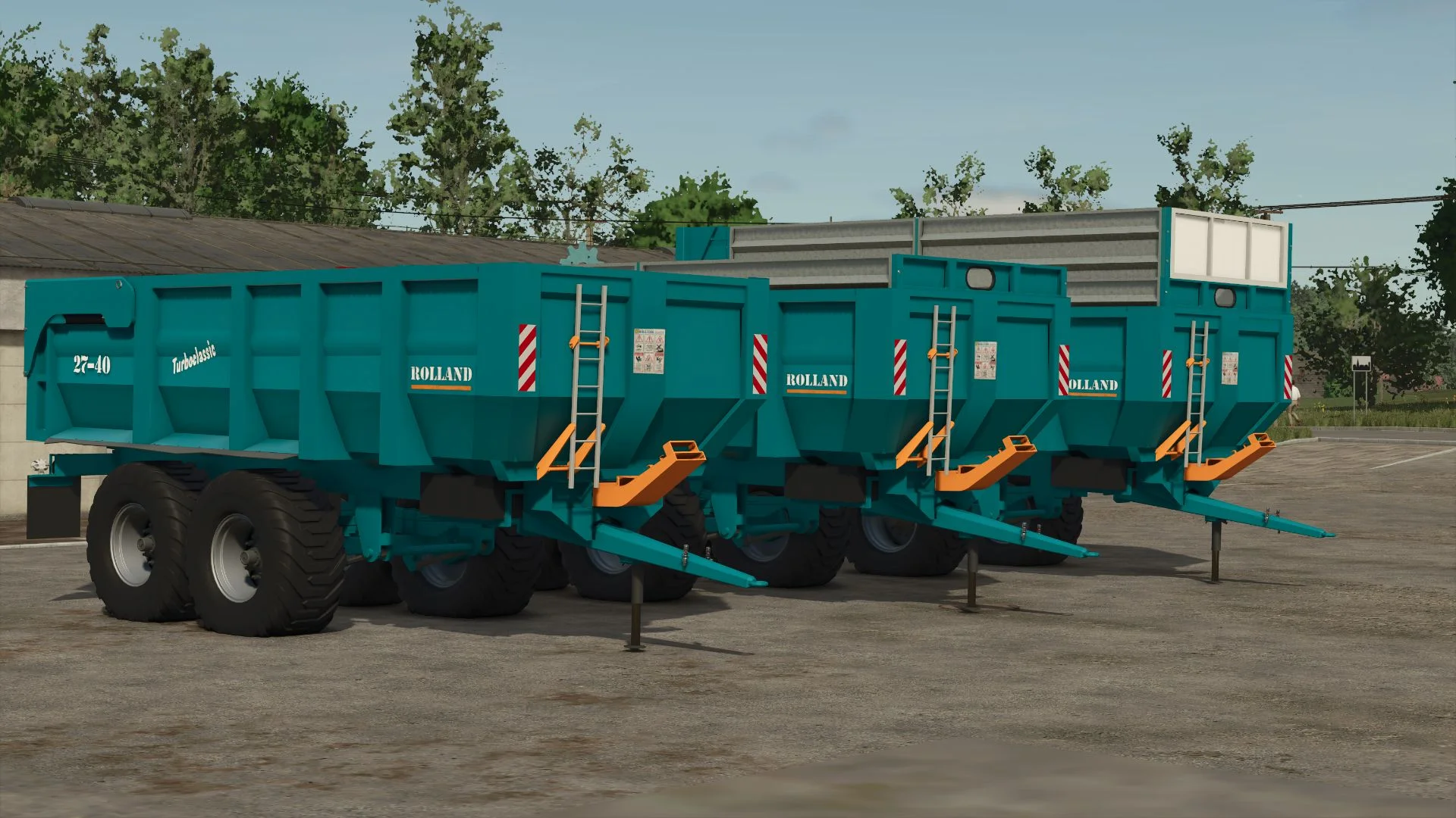 FS25 Rolland Turboclassic 27-40 V1.0 Trailers Mod FS25 Mod Free Download