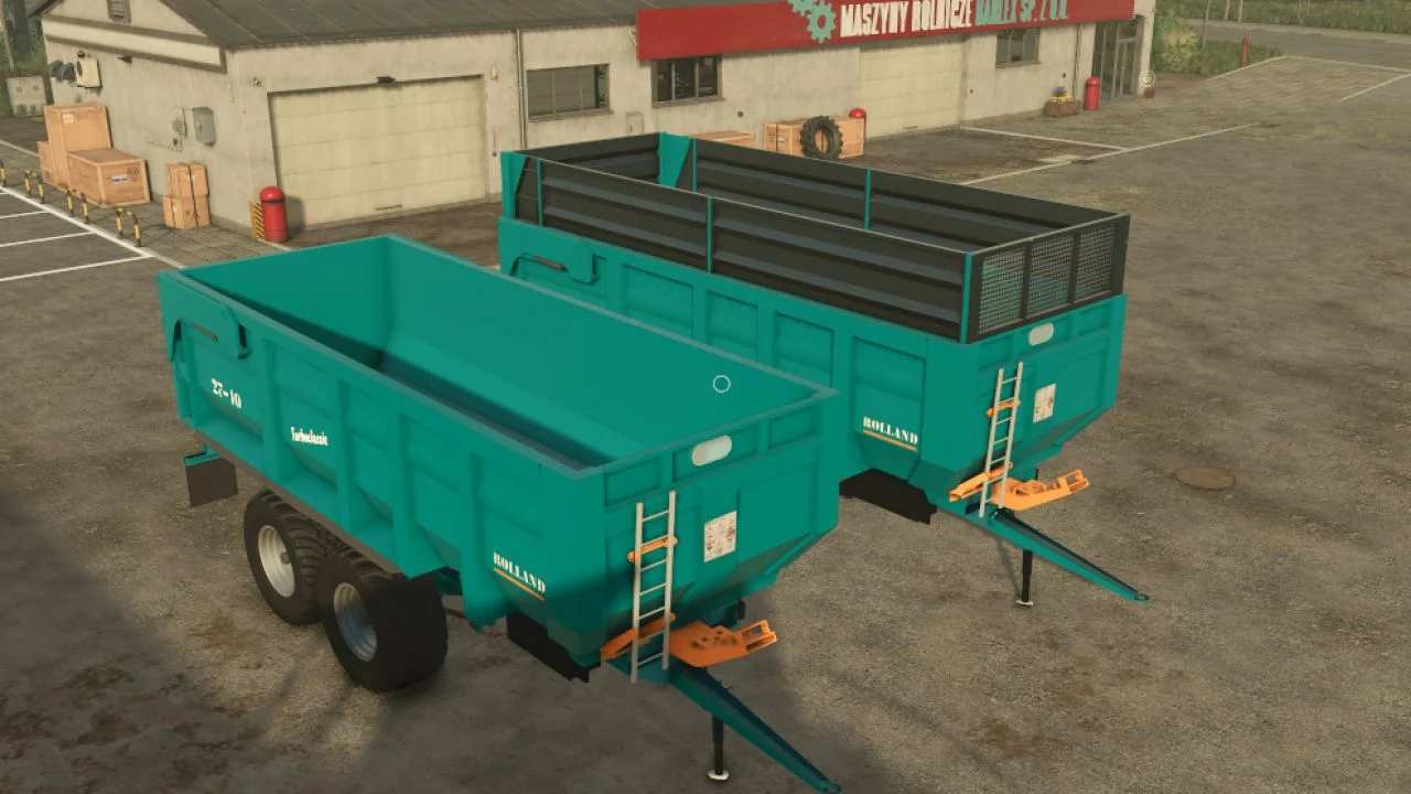 FS25 Rolland Turboclassic 27-40 V1.9 Trailers Mod FS25 Mod Free Download