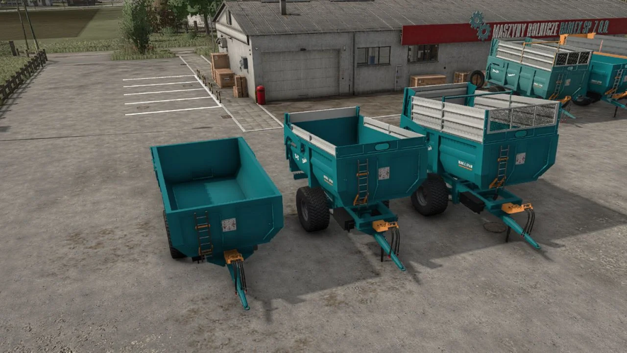 FS25 Rolland TurboClassic 9-17 V1.1.0.4 Trailers Mod FS25 Mod Free Download
