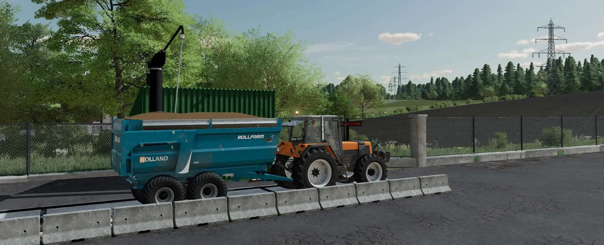 FS25 Rollfarm v1.0 Trailers Mod FS25 Mod Free Download