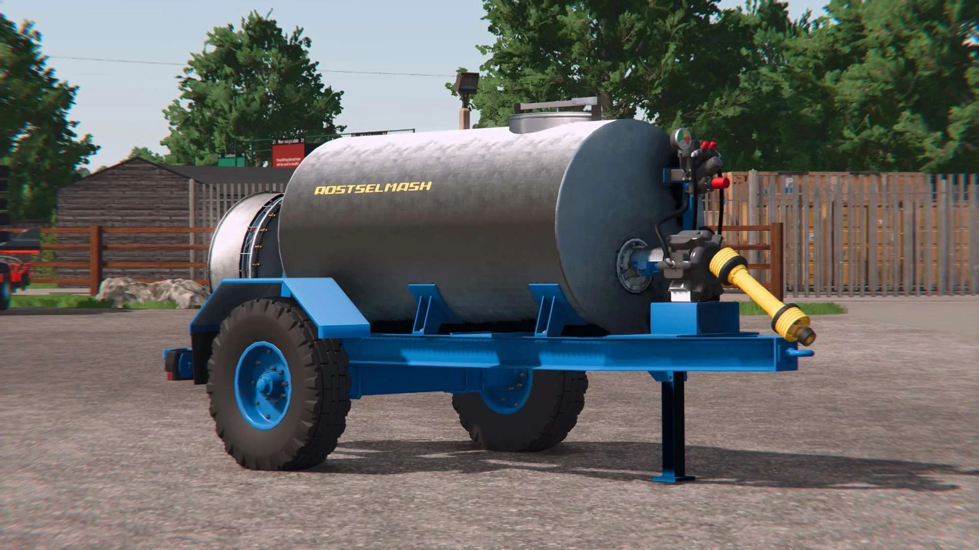 FS25 Rostselmash OPVS-2000 v1.0 Trailers Mod FS25 Mod Free Download