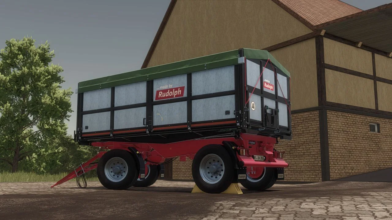 FS25 Rudolph DK 280 RP Realistic V1.0.0.1 Trailers Mod FS25 Mod Free Download