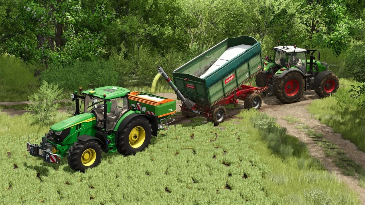 FS25 Rudolph DK 280 W V1.1 Trailers Mod FS25 Mod Free Download