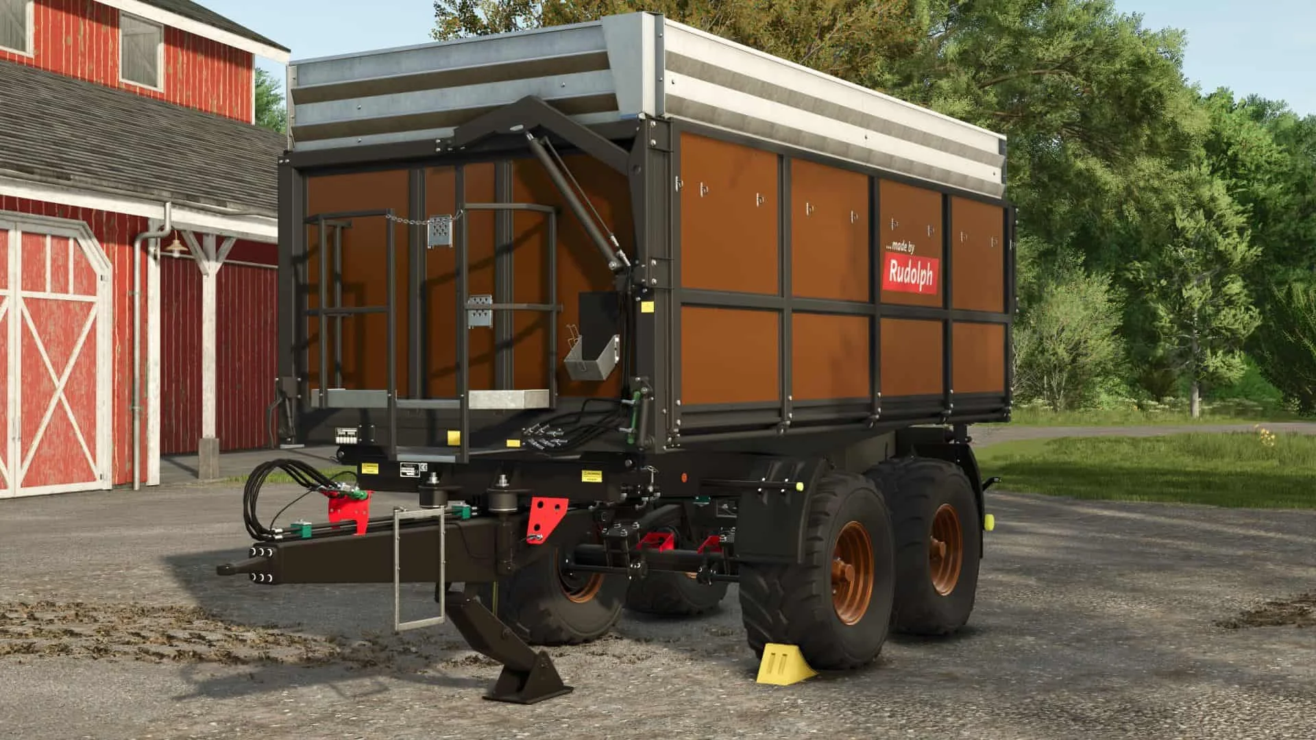 FS25 Rudolph TDK 301 RA 100.000L v1.0 Trailers Mod FS25 Mod Free Download