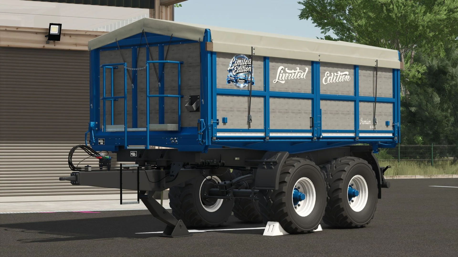 FS25 Rudolph TDK 301 RP Limited Edition V1.0 Trailers Mod FS25 Mod Free Download