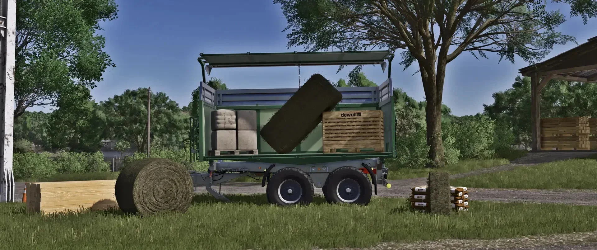 FS25 Rudolph TDK 301RA v1.0.3 Trailers Mod FS25 Mod Free Download