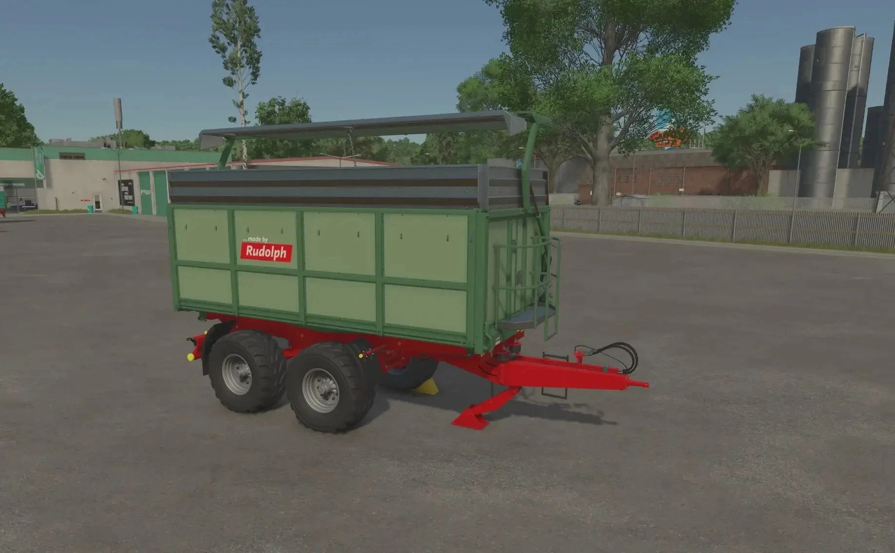 FS25 Rudolph TDK 301RA v1.0 Trailers Mod FS25 Mod Free Download