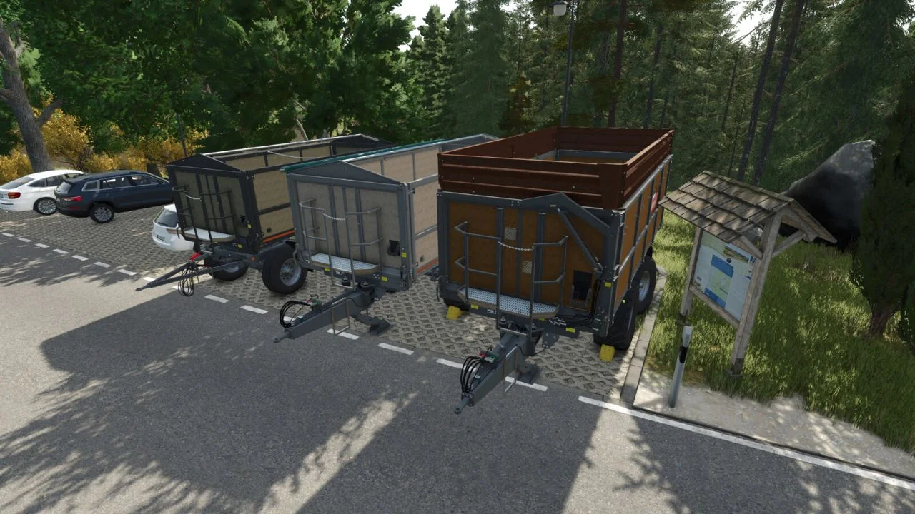 FS25 Rudolph Trailer Pack V1.0.0.1 Trailers Mod FS25 Mod Free Download