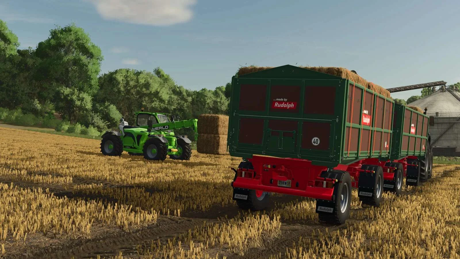 FS25 Rudolph/Welger DK 280 RP v1.0 Trailers Mod FS25 Mod Free Download