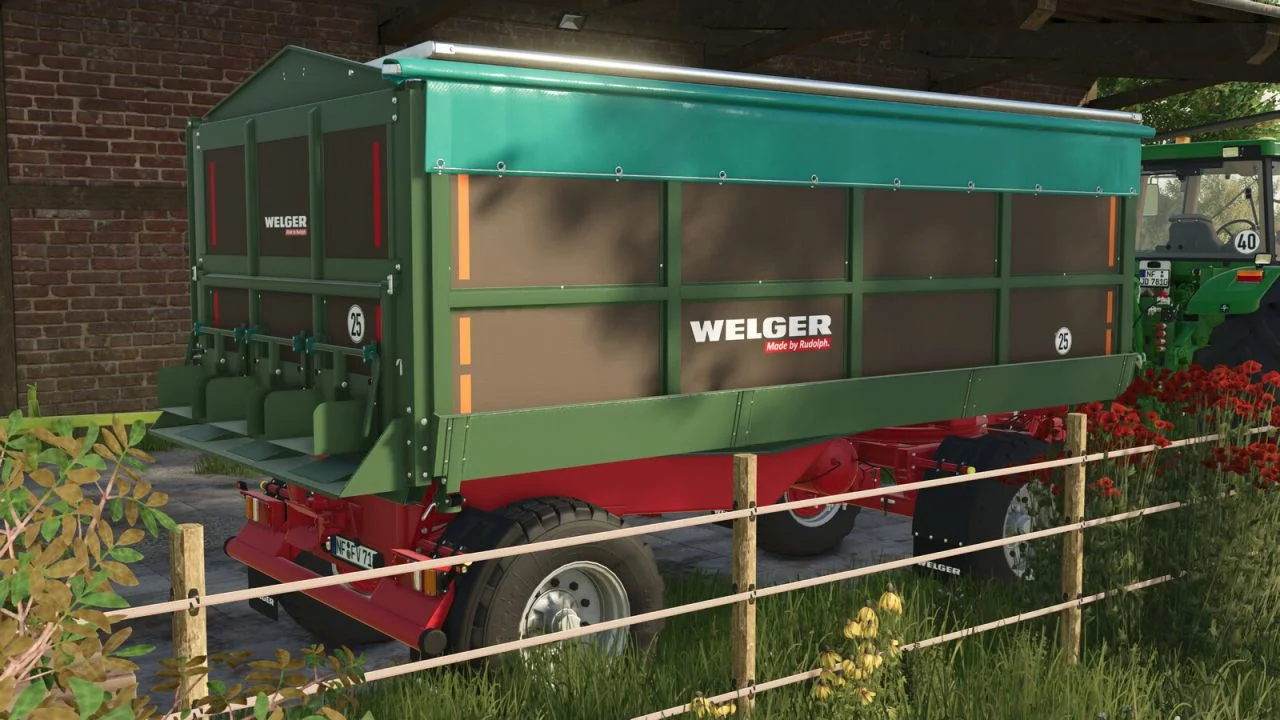 FS25 Rudolph/Welger DK 280 RP V1.2.0.1 Trailers Mod FS25 Mod Free Download