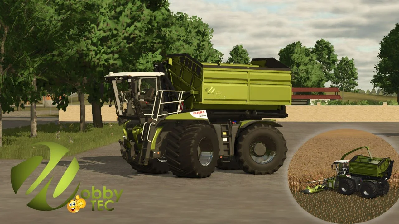 FS25 SaddleTrac FieldChopper FS4000 V1.0 Trailers Mod FS25 Mod Free Download